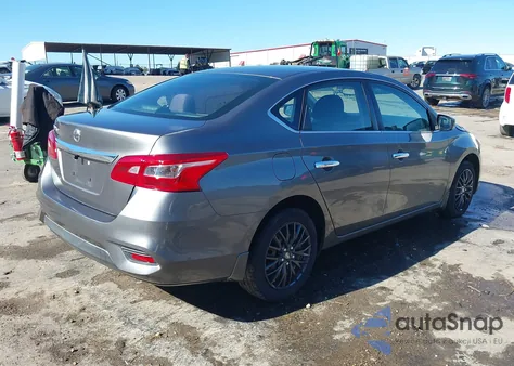 2016 Nissan Sentra S z USA, uszkodzony, nr VIN 3N1AB7AP5GY312109